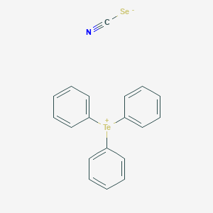 Triphenyltellanium selenocyanate