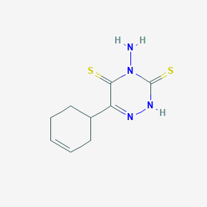 4-Amino-6-(cyclohex-3-en-1-yl)-1,2,4-triazine-3,5(2H,4H)-dithione