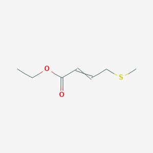 Ethyl 4-(methylsulfanyl)but-2-enoate