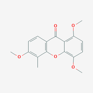 1,4,6-Trimethoxy-5-methyl-9H-xanthen-9-one