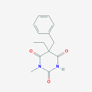 5-Benzyl-5-ethyl-1-methylpyrimidine-2,4,6(1H,3H,5H)-trione