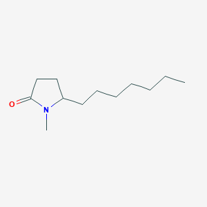 5-Heptyl-1-methylpyrrolidin-2-one