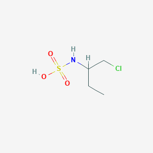 (1-Chlorobutan-2-yl)sulfamic acid