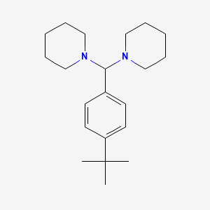 1,1'-[(4-tert-Butylphenyl)methylene]dipiperidine