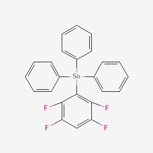 Triphenyl(2,3,5,6-tetrafluorophenyl)stannane