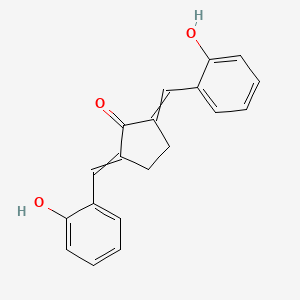 Cyclopentanone, 2,5-bis[(2-hydroxyphenyl)methylene]-