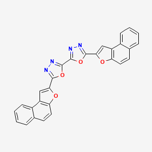 5,5'-Di(naphtho[2,1-b]furan-2-yl)-2,2'-bi-1,3,4-oxadiazole