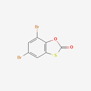 5,7-Dibromo-2H-1,3-benzoxathiol-2-one