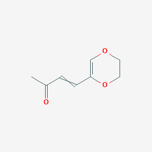 4-(5,6-Dihydro-1,4-dioxin-2-yl)but-3-en-2-one