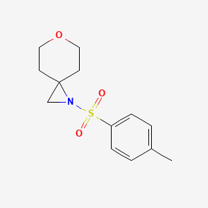molecular formula C13H17NO3S B1457009 2-(P-Tolylsulfonyl)-6-oxa-2-azaspiro[2.5]octane CAS No. 1207754-85-5