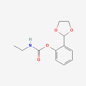 2-(1,3-Dioxolan-2-yl)phenyl ethylcarbamate