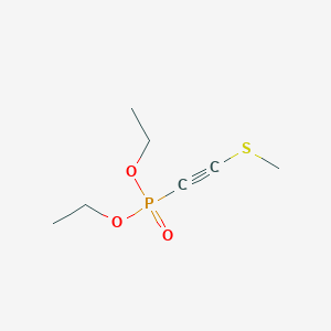 Diethyl [(methylsulfanyl)ethynyl]phosphonate