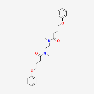 N,N'-(Ethane-1,2-diyl)bis(N-methyl-4-phenoxybutanamide)