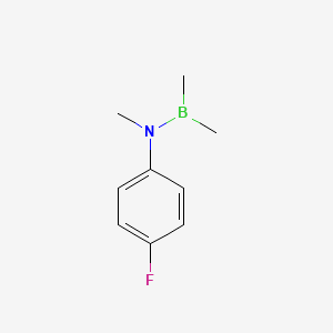 N-(4-Fluorophenyl)-N,1,1-trimethylboranamine