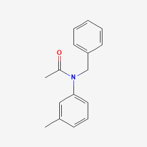 Acetamide, N-(3-methylphenyl)-N-(phenylmethyl)-