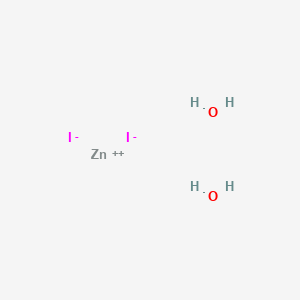 molecular formula H4I2O2Zn B14570163 zinc;diiodide;dihydrate CAS No. 61413-91-0