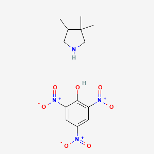 3,3,4-Trimethylpyrrolidine;2,4,6-trinitrophenol