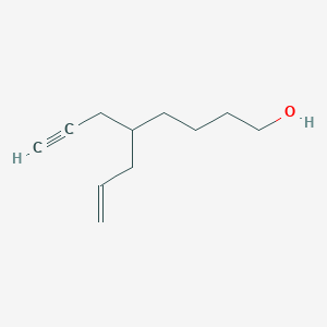 5-(Prop-2-YN-1-YL)oct-7-EN-1-OL