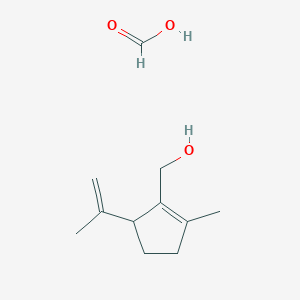 Formic acid;(2-methyl-5-prop-1-en-2-ylcyclopenten-1-yl)methanol