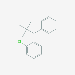 1-Chloro-2-(2,2-dimethyl-1-phenylpropyl)benzene