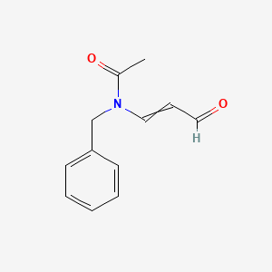 N-Benzyl-N-(3-oxoprop-1-en-1-yl)acetamide