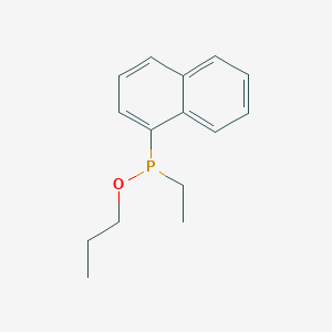 Propyl ethyl(naphthalen-1-yl)phosphinite