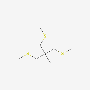 Propane, 2-methyl-1,3-bis(methylthio)-2-[(methylthio)methyl]-