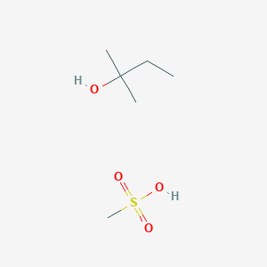 Methanesulfonic acid;2-methylbutan-2-ol