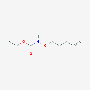 Ethyl [(pent-4-en-1-yl)oxy]carbamate