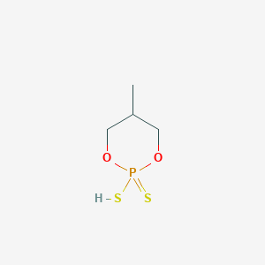 5-Methyl-2-sulfanyl-1,3,2lambda~5~-dioxaphosphinane-2-thione