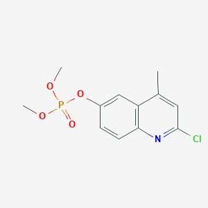 2-Chloro-4-methylquinolin-6-yl dimethyl phosphate