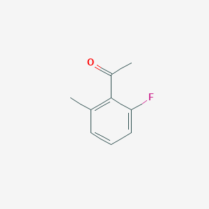 B1457041 1-(2-Fluoro-6-methylphenyl)ethanone CAS No. 1214366-42-3