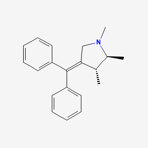 (2S,3R)-4-(Diphenylmethylidene)-1,2,3-trimethylpyrrolidine