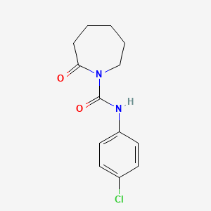 N-(4-Chlorophenyl)-2-oxoazepane-1-carboxamide