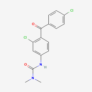 N'-[3-Chloro-4-(4-chlorobenzoyl)phenyl]-N,N-dimethylurea