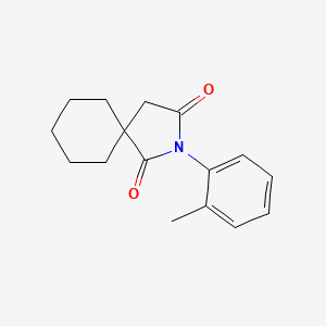 2-Azaspiro[4.5]decane-1,3-dione, 2-(2-methylphenyl)-