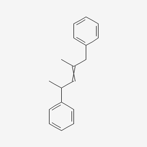 1,1'-(2-Methylpent-2-ene-1,4-diyl)dibenzene