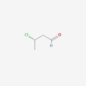 Butanal, 3-chloro-, (S)-