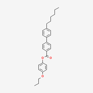 4-Propoxyphenyl 4'-hexyl[1,1'-biphenyl]-4-carboxylate