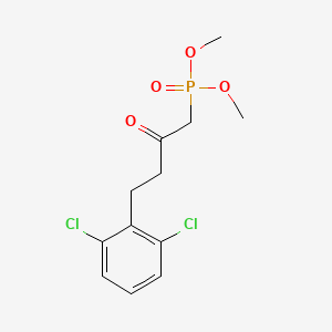 Dimethyl [4-(2,6-dichlorophenyl)-2-oxobutyl]phosphonate