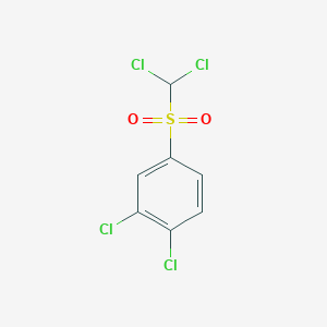 1,2-Dichloro-4-(dichloromethanesulfonyl)benzene