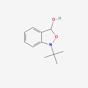 1-tert-Butyl-1,3-dihydro-2,1-benzoxazol-3-ol