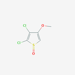 2,3-Dichloro-4-methoxy-1H-1lambda~4~-thiophen-1-one