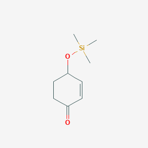 2-Cyclohexen-1-one, 4-[(trimethylsilyl)oxy]-