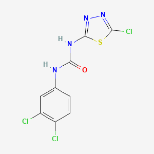 N-(5-Chloro-1,3,4-thiadiazol-2-yl)-N'-(3,4-dichlorophenyl)urea