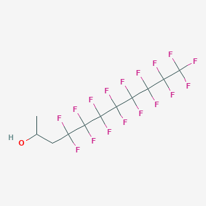 4,4,5,5,6,6,7,7,8,8,9,9,10,10,11,11,11-Heptadecafluoroundecan-2-ol