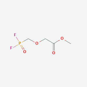 Methyl [(difluorophosphoryl)methoxy]acetate