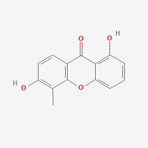 1,6-Dihydroxy-5-methyl-9H-xanthen-9-one