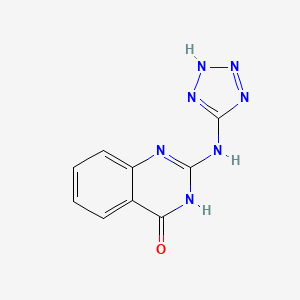 2-(2H-tetrazol-5-ylamino)-3H-quinazolin-4-one