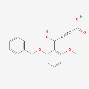 4-[2-(Benzyloxy)-6-methoxyphenyl]-4-hydroxybut-2-ynoic acid